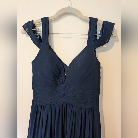 Lulu's Navy Blue Maxi Dress - Picture 2 of 7